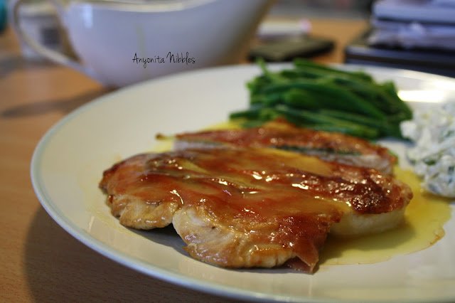 Turkey Saltimbocca waiting to be eaten from www.anyonita-nibbles.com