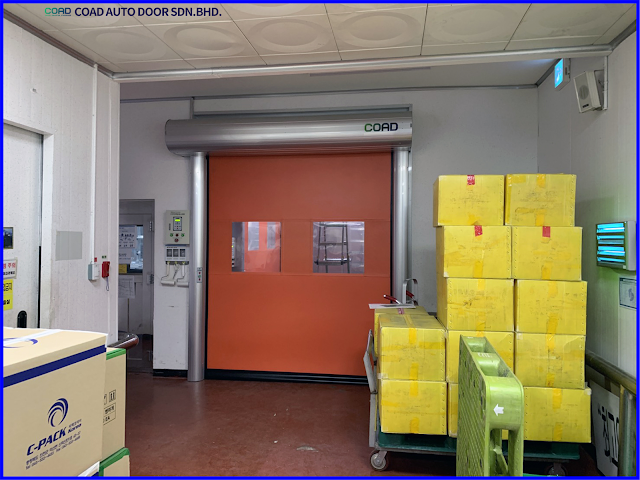 COAD, High Speed Door, INDONESIA, INDUSTRIAL DOOR, JAPAN, KOREA, MALAYSIA, Pintu Berkelajuan Tinggi, pintu pvc, PVC Roller Shutter Door, THAILAND, VIETNAM, シート製高速シャッター