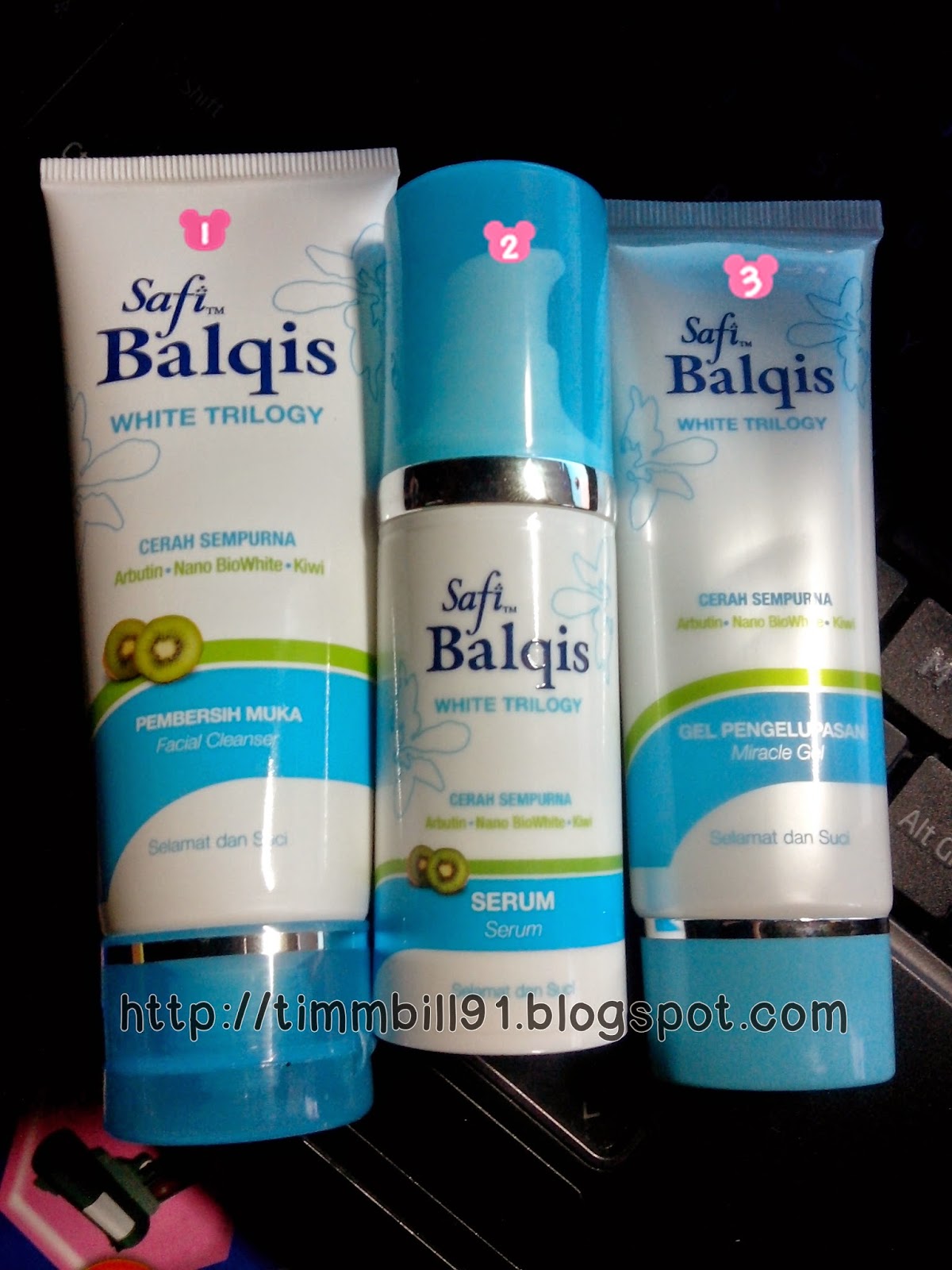 Review: Safi Balqis White Trilogy SerumGel Pengelupasan 