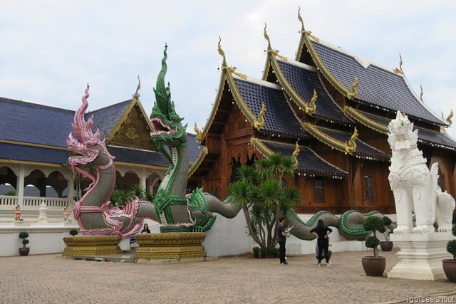 Wat Ban Den, one of the most beautiful temples in the northern part of Chiang Mai