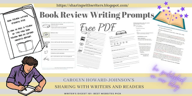 Writing Prompts of the Month for Publishing Book Reviews