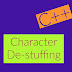 Character Destuffing in c++ programming language