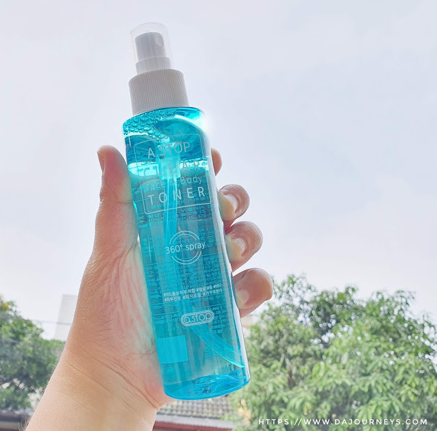 Review A.Stop Clear Face and Body Toner