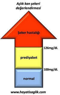 açlık kan şekeri değerleri