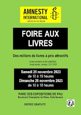 Foire aux livres Amnesty Pau 2023