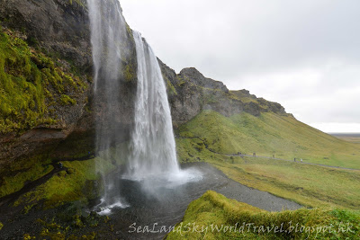 冰島, Iceland, Seljalandsfoss 瀑布