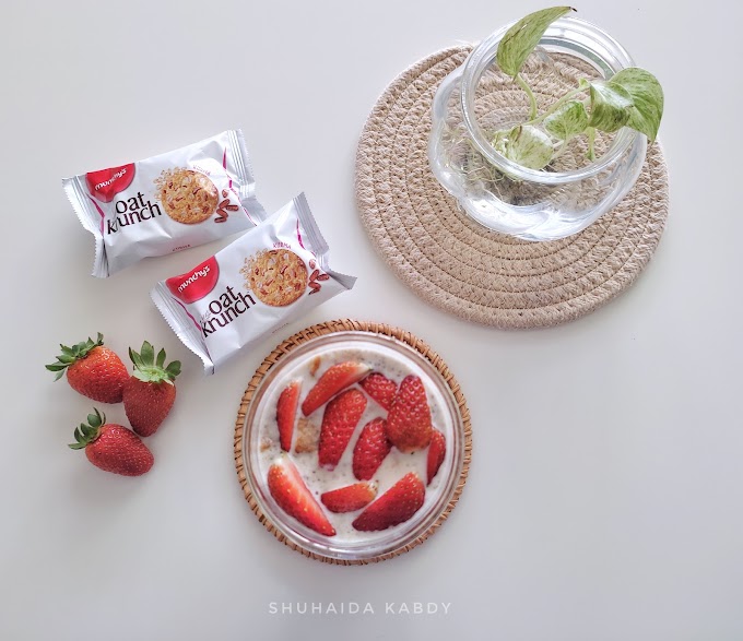 Resepi Oat Crunch Dengan Kurma