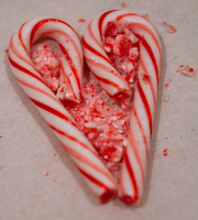 Candy Cane Hearts from Bake Chocolate Cake Blog