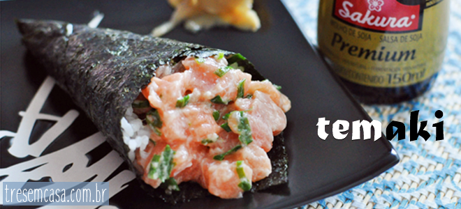 receita de temaki passo a apsso