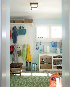 Better Homes and Gardens mudroom 