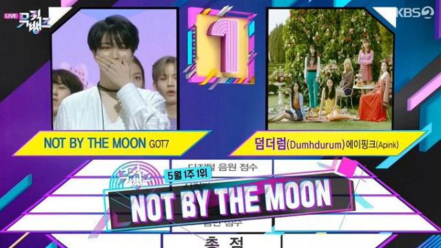 Music Bank Ep 1026, 'Not By The Moon' GOT7 Raih Kemenangan yang Ketiga! Show: NCT Dream, Oh My Girl, GWSN, Dll