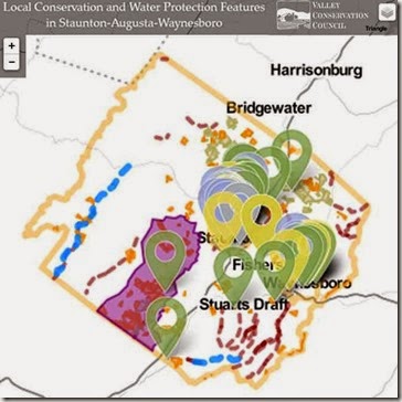 SAW interactive map