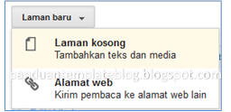 Cara Membuat Halaman Blog