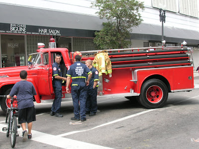 1955 Ford Fire Truck the City of Miami's contribution