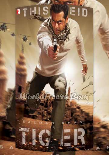 Poster Of Ek Tha Tiger (2012) Hindi Movie Theatrical Trailer Free Download Watch Online At worldfree4u.com