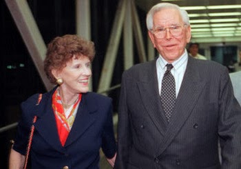 Robert Schuller y esposa