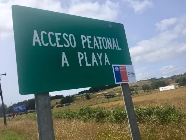 Acceso a playas