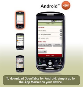 Open Table App for Android