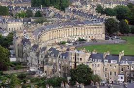 The Royal Crescent in Bath