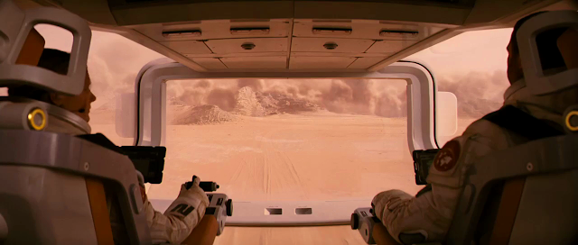 Rover cockpit from The last days on Mars movie