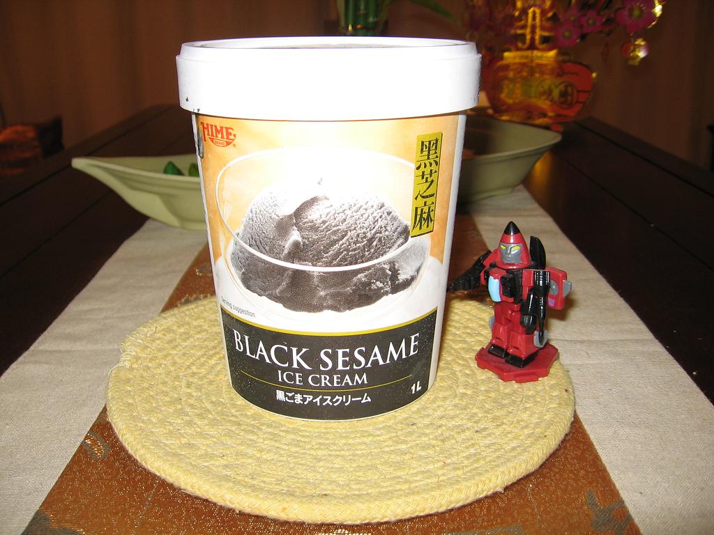 Black Sesame Ice Cream Recipe — Dishmaps
