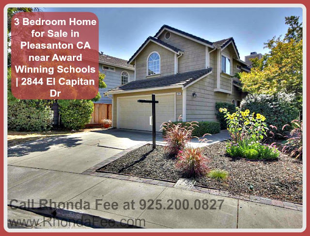 Enjoy a maintenance free lifestyle if you live in this gorgeous 3 bedroom home for sale in Pleasanton CA. 