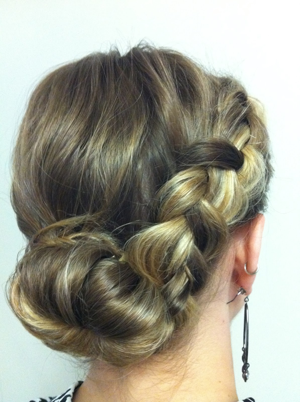 Bye Bye Beehive │ A Hairstyle Blog: Braided Ballerina Bun