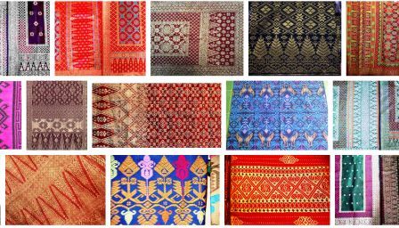 Pengrajin Kain  Tenun  Songket di Indonesia