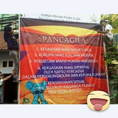 Bukan Pancasila, Tapi Panca Gila