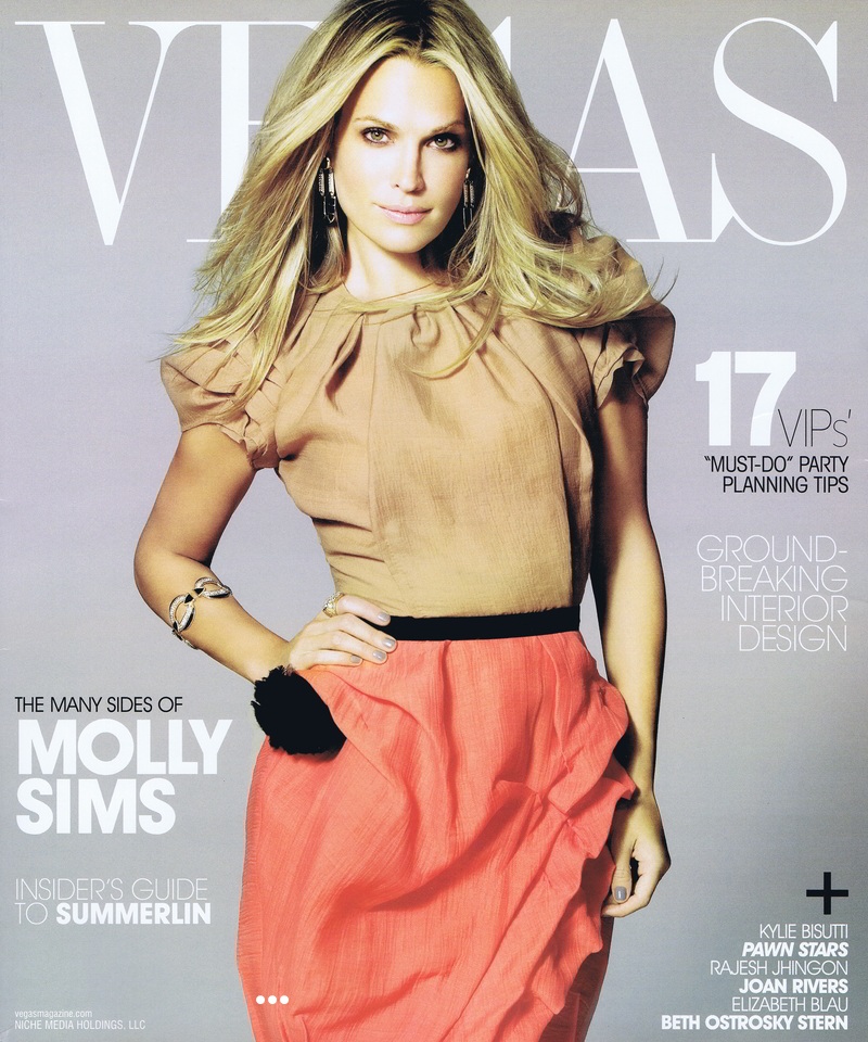 Molly Sims - Vegas Magazine