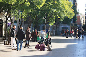 Plaça de la Revolució a la Vila de Gràcia