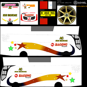 Livery Bussid Bagong Janoko HD