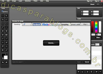 photoshop online - editor de imagens