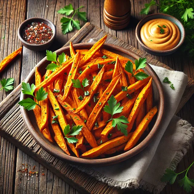 Receita de Batata-Doce Frita na Air Fryer: Crocância Saudável