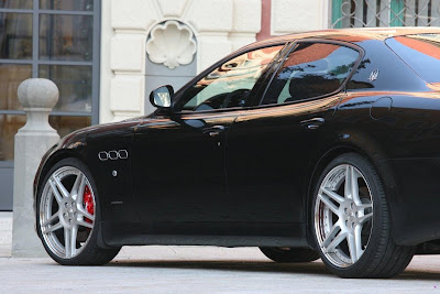 Maserati Quattroporte performed Novitec