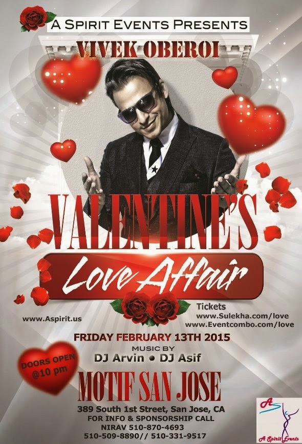 Bay Area Valentine's Day Event 2015