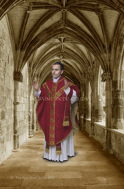 Red Gothic Vestments