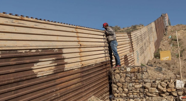 An incredible solution to building the border wall 