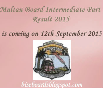 BISE MLT Board F.A/F.Sc/ ICS Part 2 Result 2015