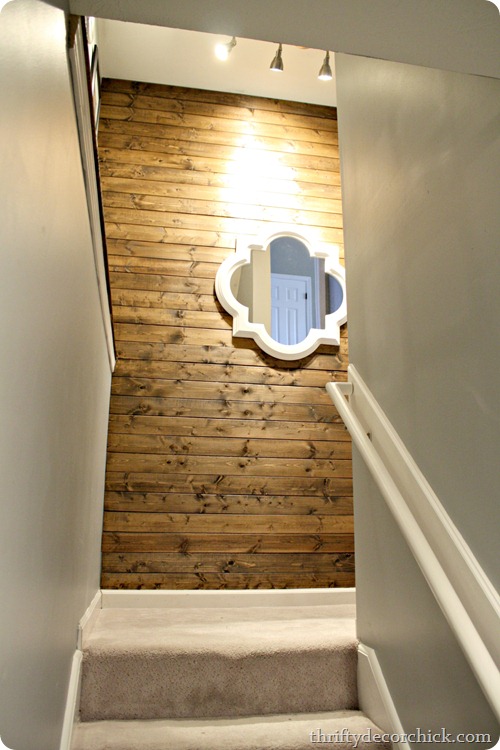 Wood planked wall 