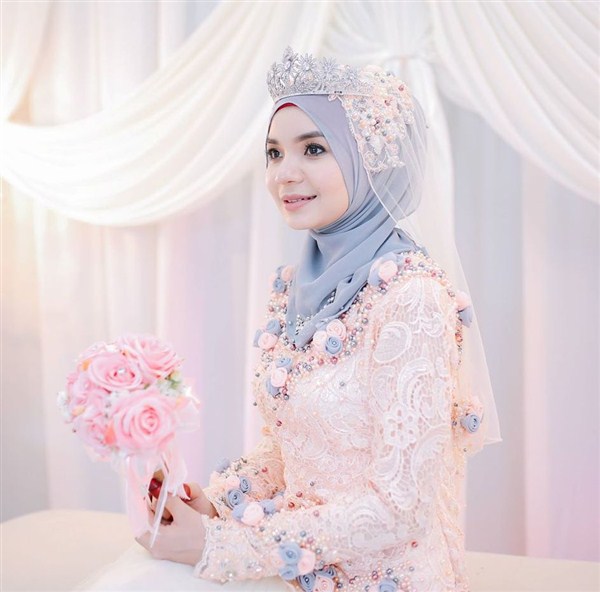 trendbajumuslim.com kebaya muslim akad nikah terbaru 2017/2018