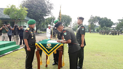 Pangdam III/Siliwangi Pimpin Sertijab Danyonkav 4/ Kijang Cakti