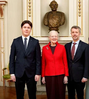 Queen Margrethe II and her heirs