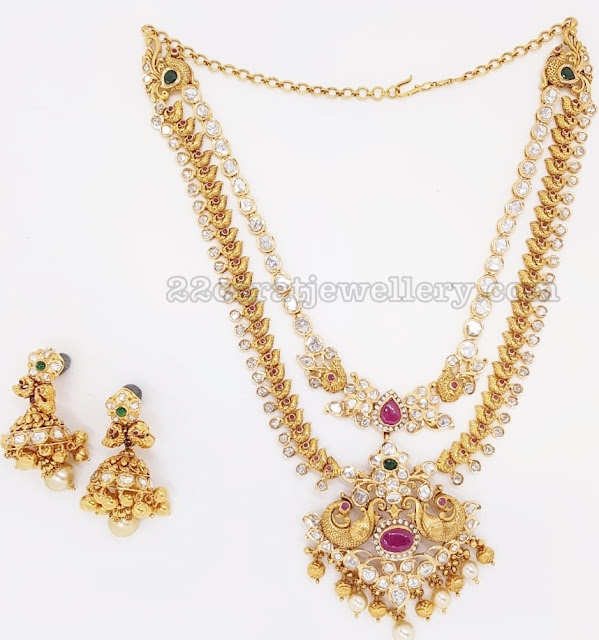 Traditional yet Trendy Necklace by Kothari Jewelry