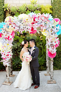 Decorating Arches for a Wedding