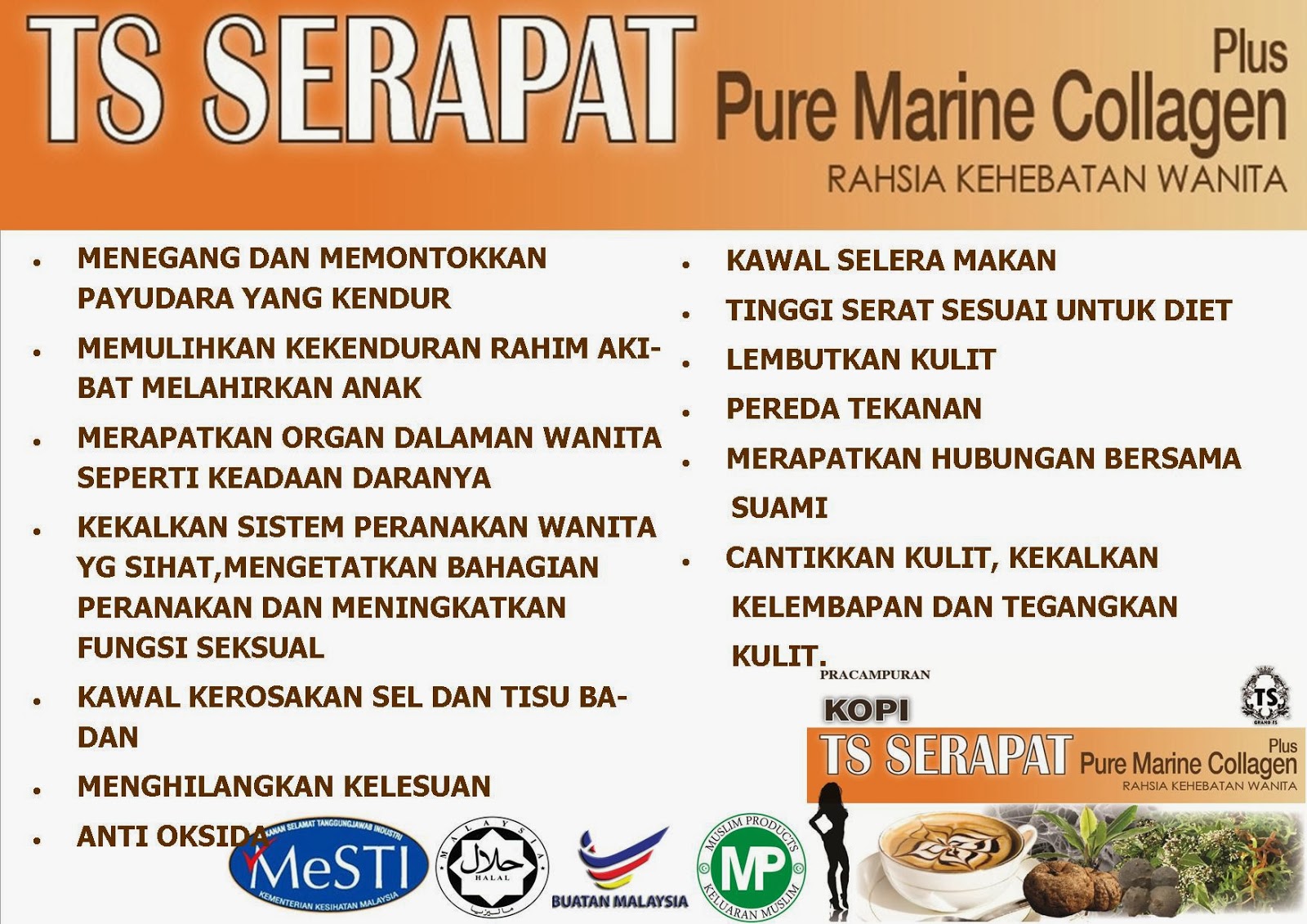 GRAND TS SKINCARE & HEALTHCARE: TS SERAPAT PLUS PURE 