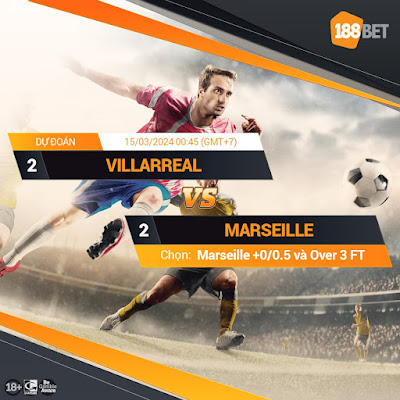 Nhận định Europa League VILLARREAL VS MARSEILLE