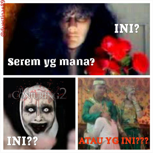 Kumpulan Meme Lucu Valak Conjuring 2 Terbaru - Gambar Lucu 