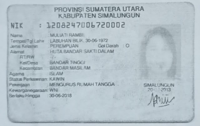 TERCER SPH SEBIDANG TANAH MILIK MULIATI RAMBE WARGA BANDAR TINGGI