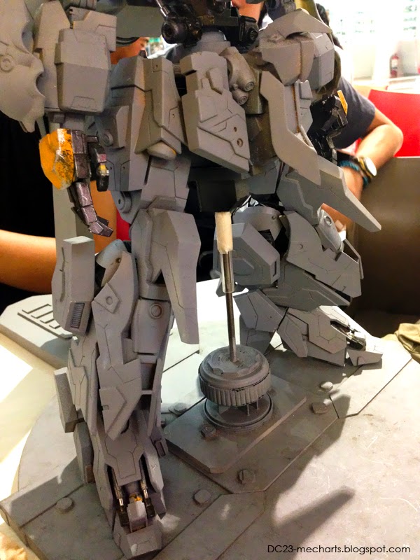 Full Scratch Built Mecha modeling by Mark Bersolaphoto
